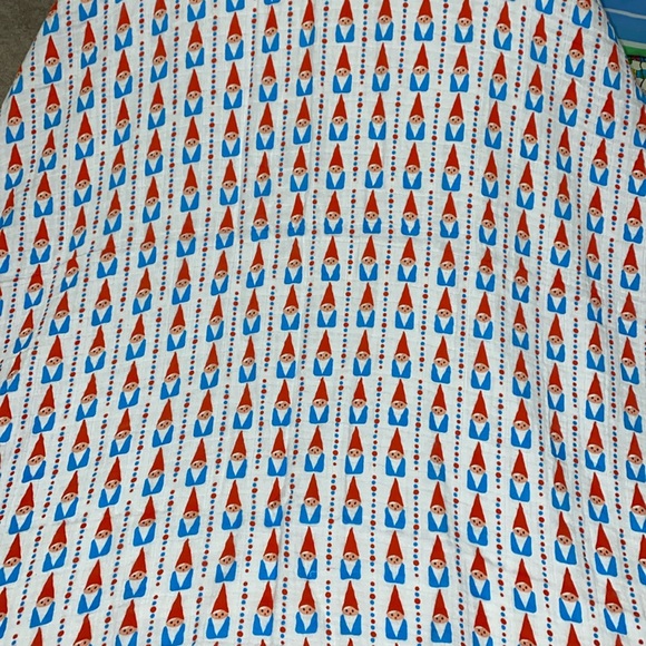 Oliver & kit pure cotton gnome muslin blanket wraps 47 x 48 - Picture 2 of 5